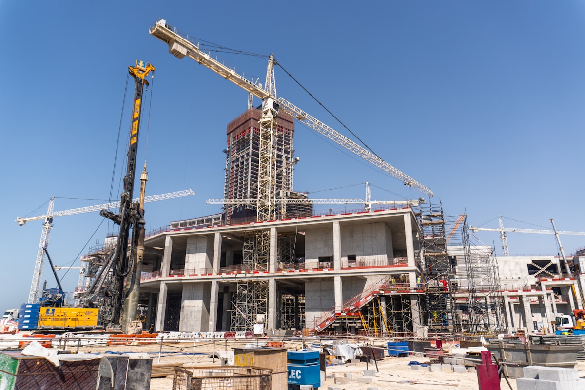 Mixed-use Commercial Block construction project
